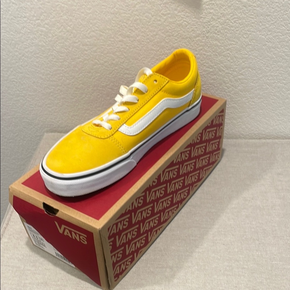 Vans WOMENS Yellow Sneakers